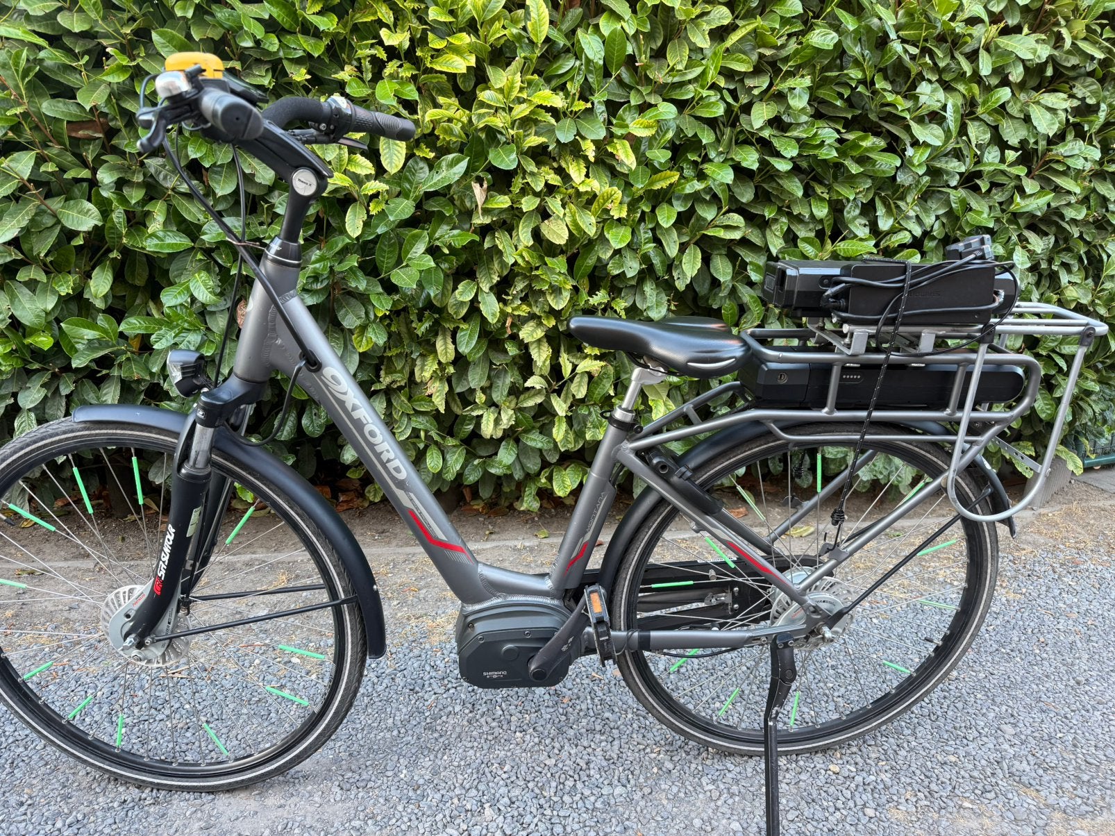 Oxford elektrische damesfiets –met reservebatterij, 47 tot 50 cm, Ophalen, Gebruikt