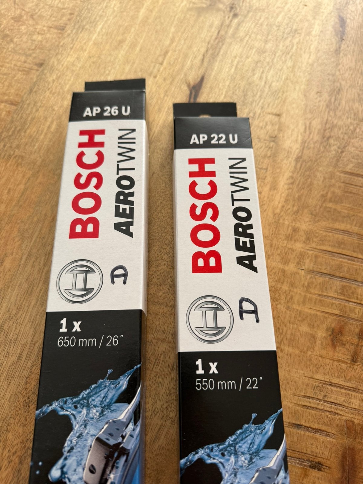 Bosch Aerotwin Ruitenwissers - AP26U / AP22U, Enlèvement, Neuf