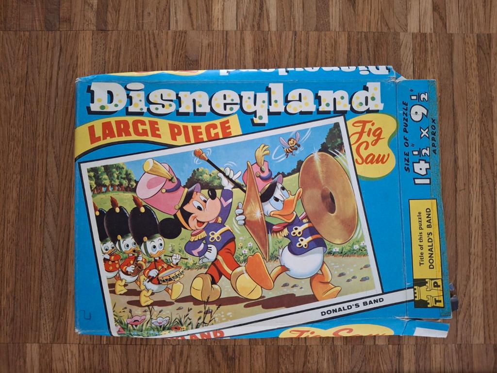 Vintage Disneyland puzzel, Enlèvement ou Envoi