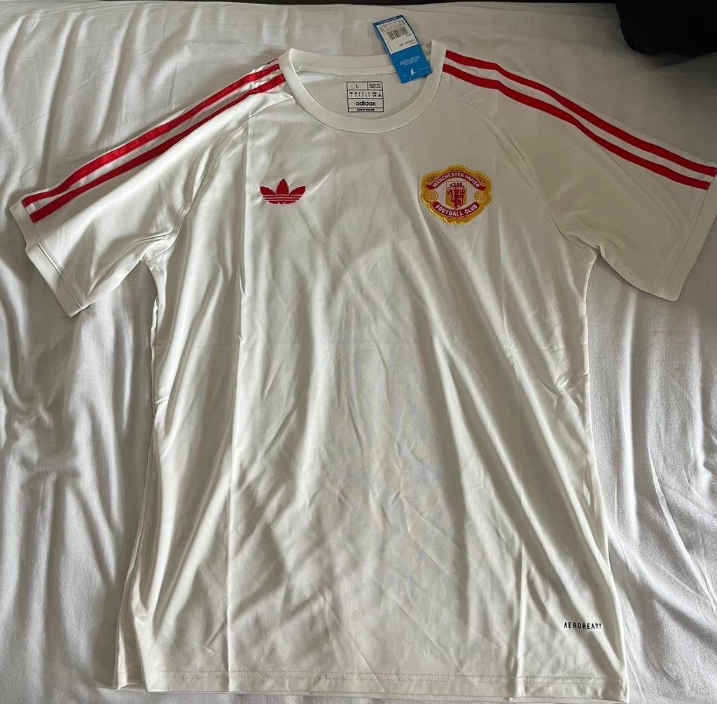 Manchester United Training Shirt – Maat L, Taille L, Enlèvement ou Envoi, Comme neuf, Maillot