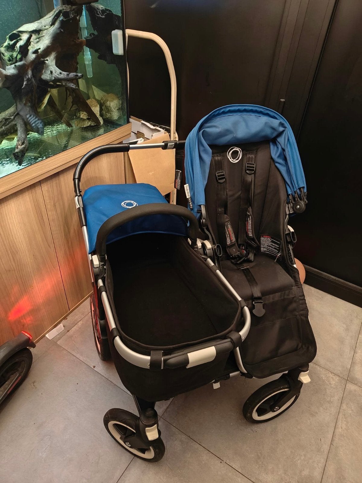 Buggaboo donkey twin 2 volledige set, Kinderen en Baby's, Kinderwagens en Combinaties, Bugaboo, Zo goed als nieuw, Duowagen, Ophalen