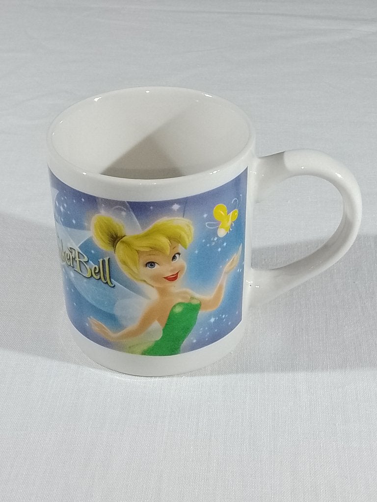 Disney Fairies Mok – Tinker Bell, Rosetta & Fawn, Verzamelen, Ophalen of Verzenden, Overige figuren, Gebruikt, Servies