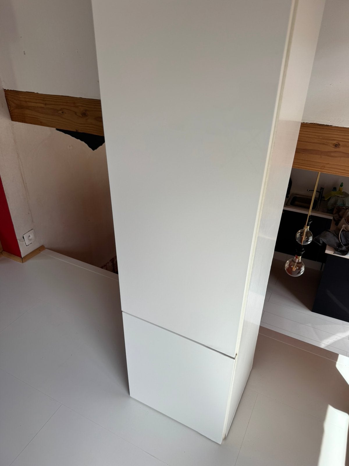 Wandkast hoogglans, Huis en Inrichting, Ophalen, Gebruikt