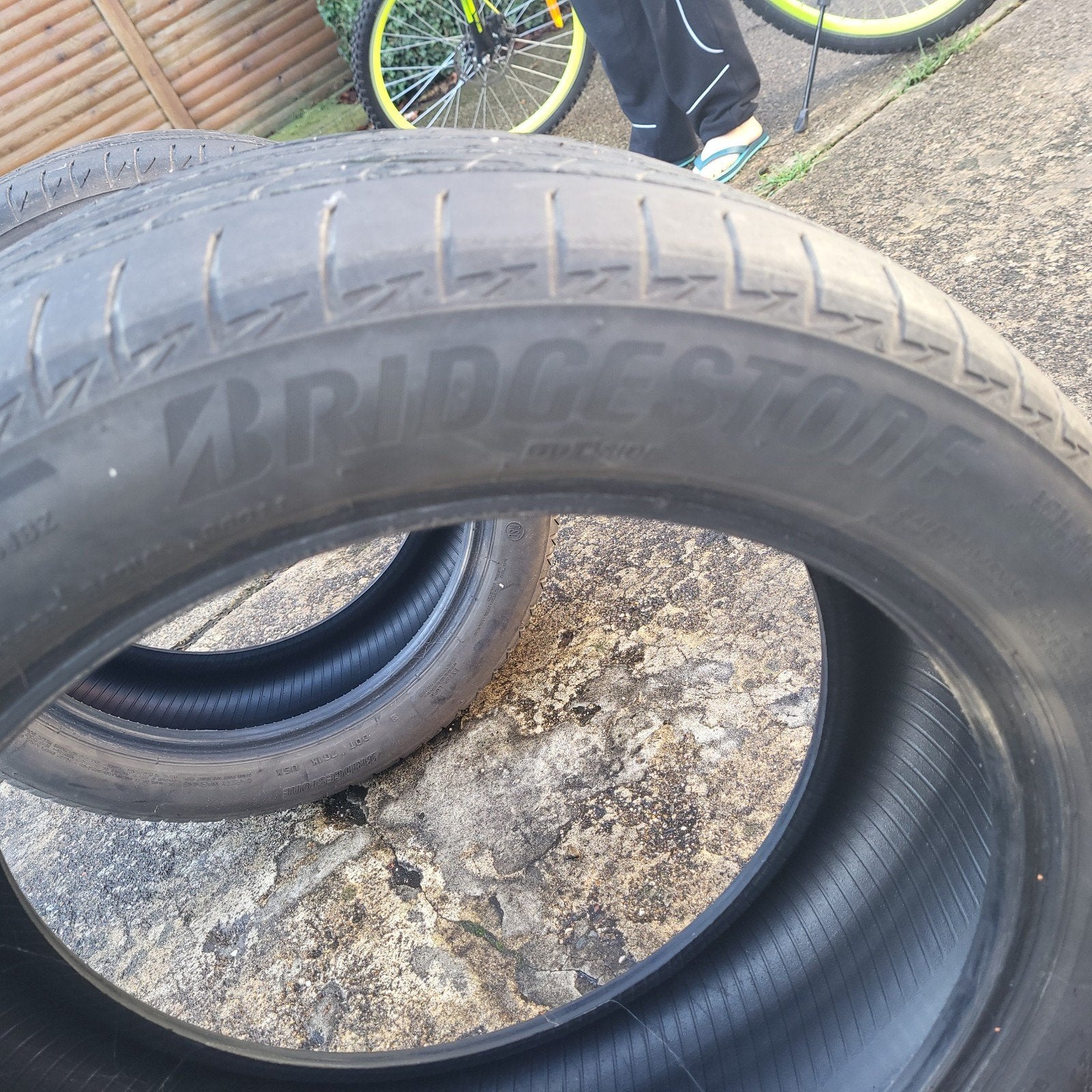 Bridgestone Turanza T005 Runflat 245/45 R18, Autos : Pièces & Accessoires, 245 mm, Pneus été, Enlèvement, Utilisé