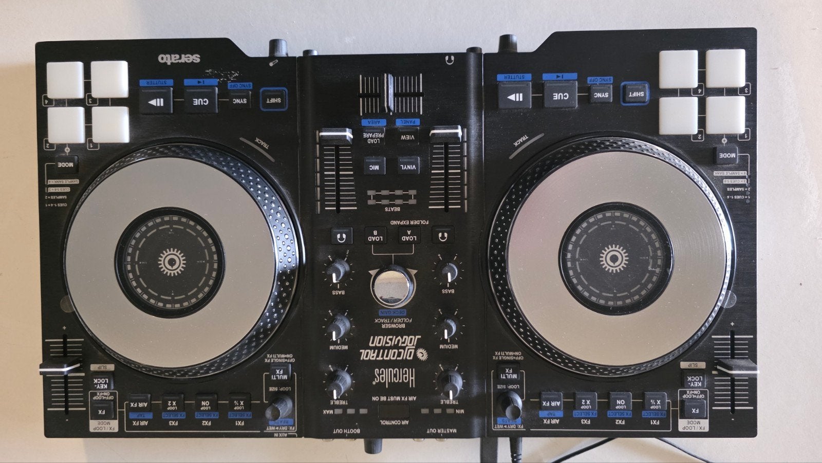 Hercules DJControl Jogvision DJ-controller voor Serato, Muziek en Instrumenten, Ophalen
