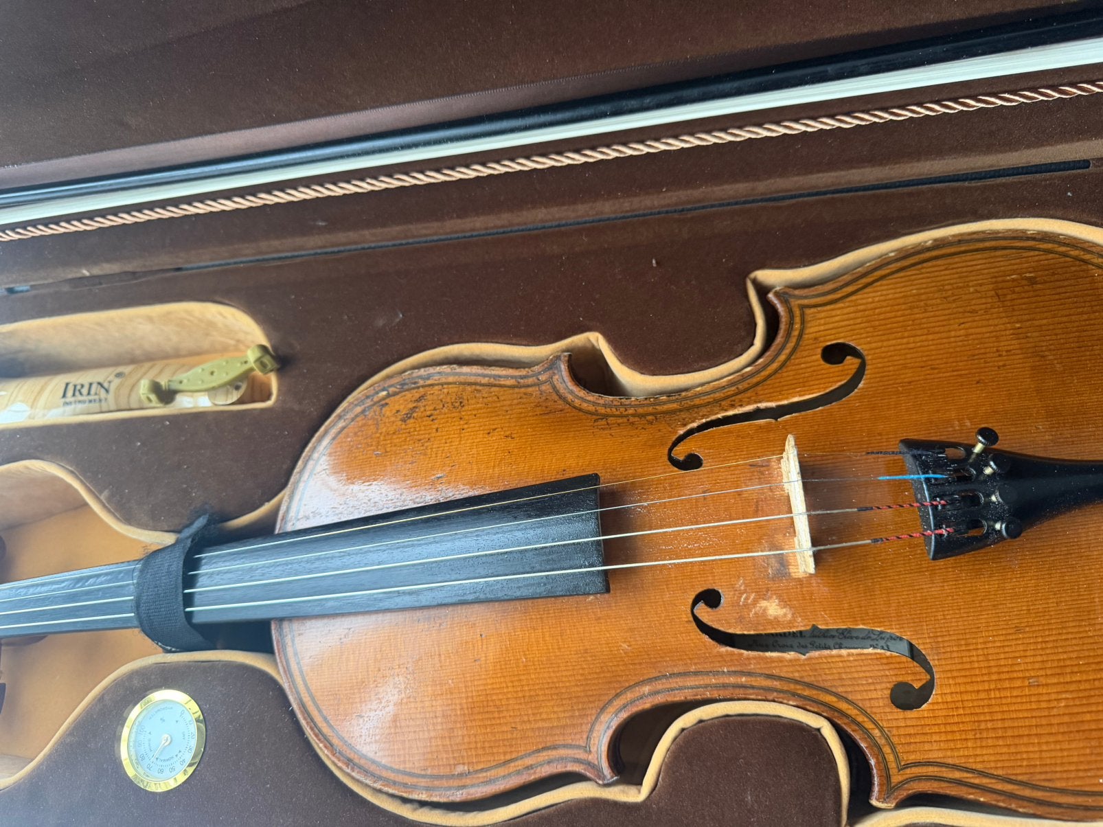 Oude franse Viool 4/4, Muziek en Instrumenten, Ophalen, Gebruikt, Viool, 4/4-viool
