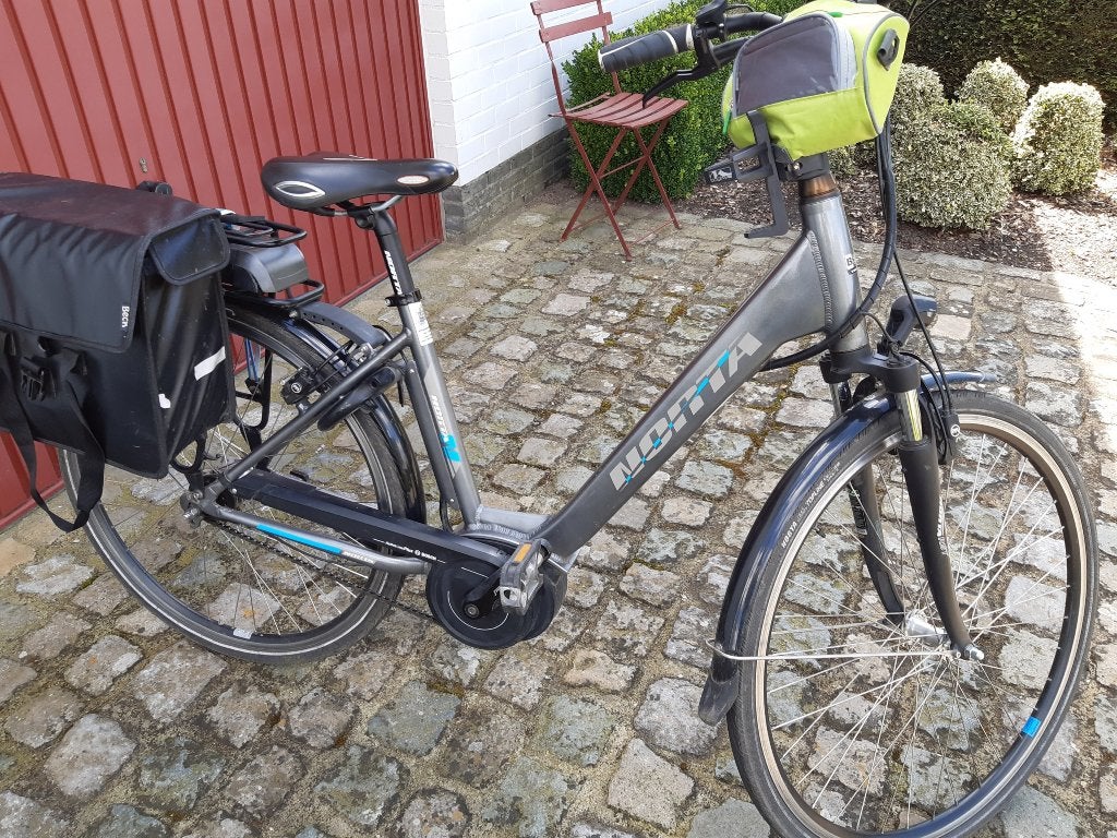 E-BIKE NORTA - bosch 500, Gebruikt, 47 tot 51 cm, 50 km per accu of meer, Ophalen