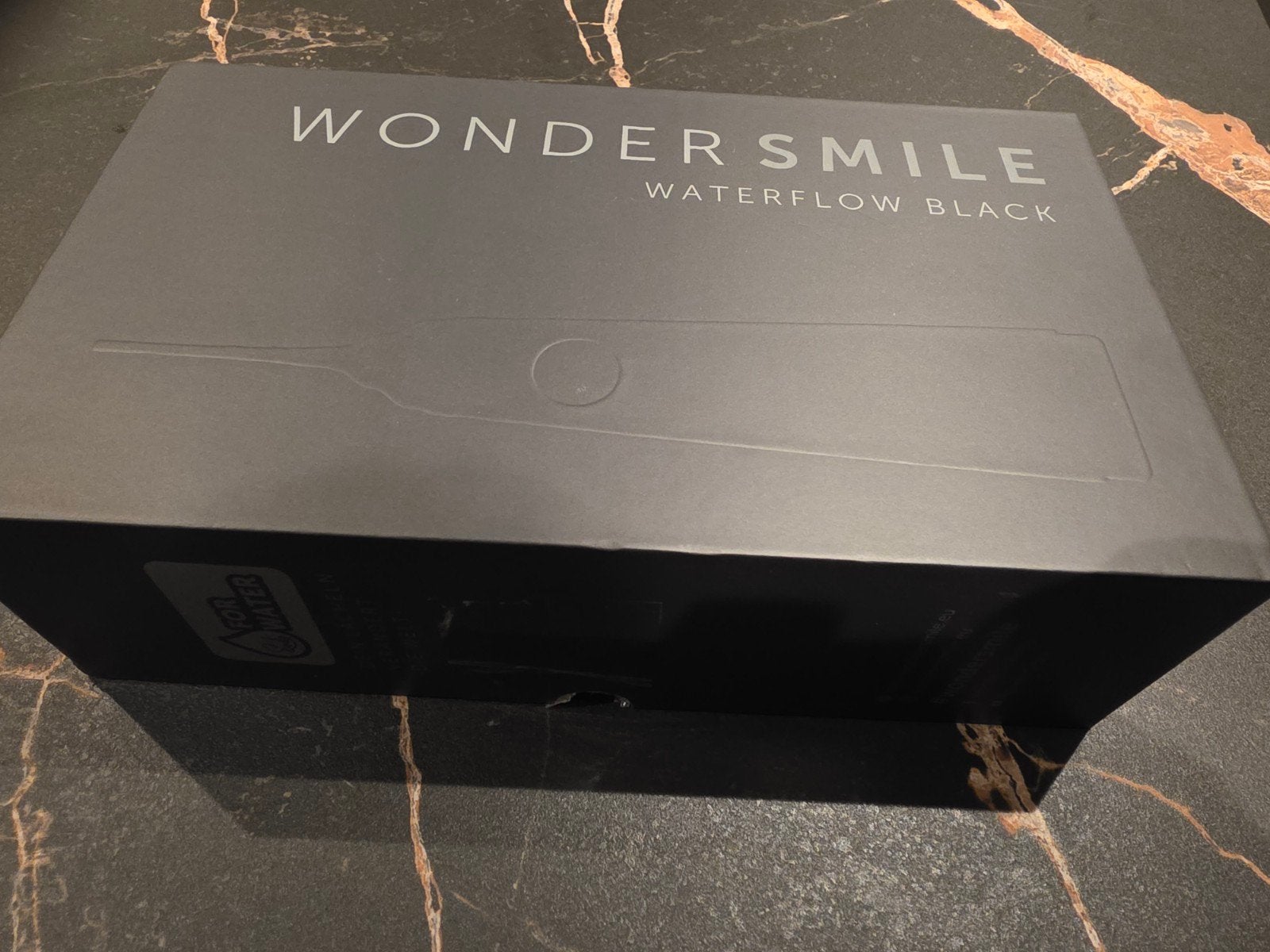 Wondersmile Waterflow Black draadloze waterflosser, Ophalen of Verzenden, Zo goed als nieuw