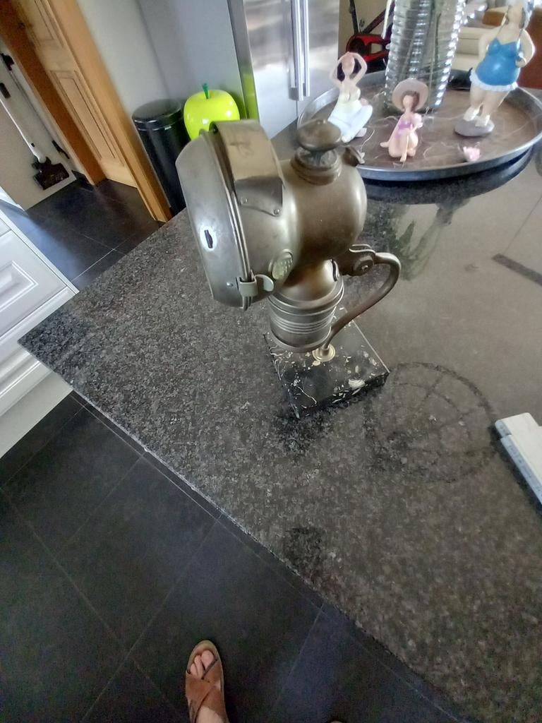 Oude gloei fiets lamp, Ophalen, Gebruikt, Overig, Voorlicht