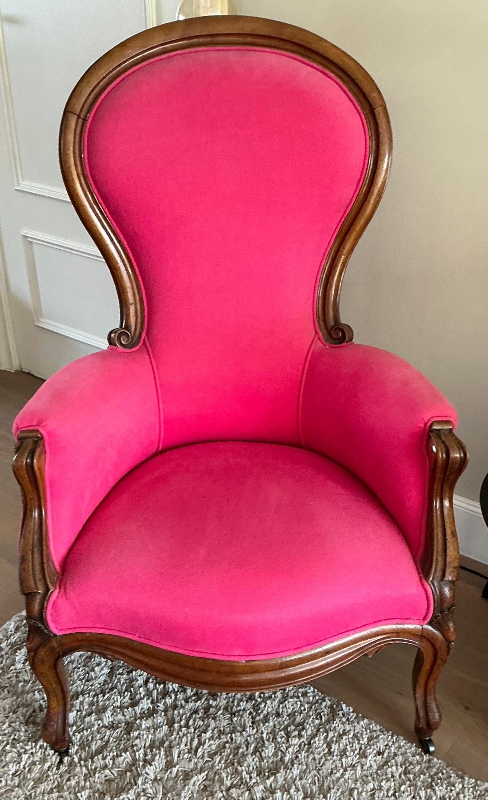 Chaise rembourrée couleur modieuse, Antiquités & Art, Enlèvement