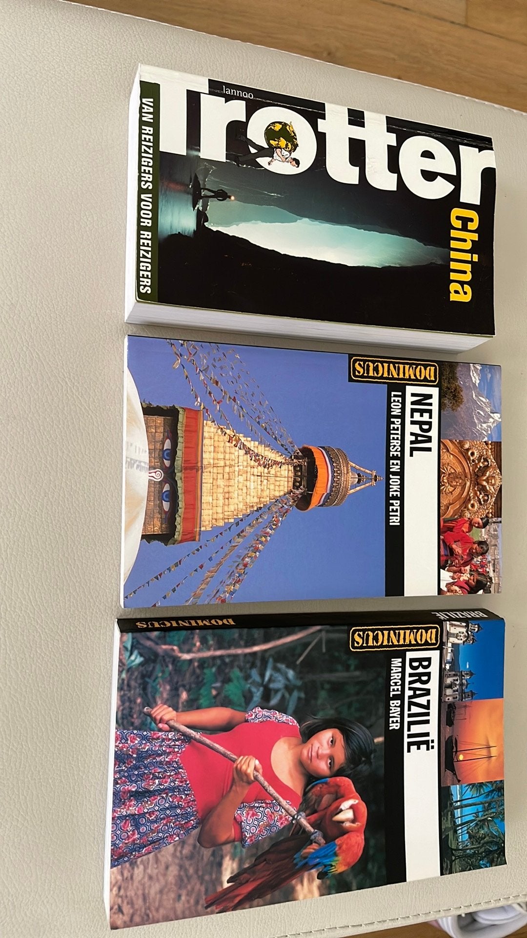 Dominicus Nepal en Brazilië-Trotter china, Boeken, Ophalen, Zo goed als nieuw, Overige merken