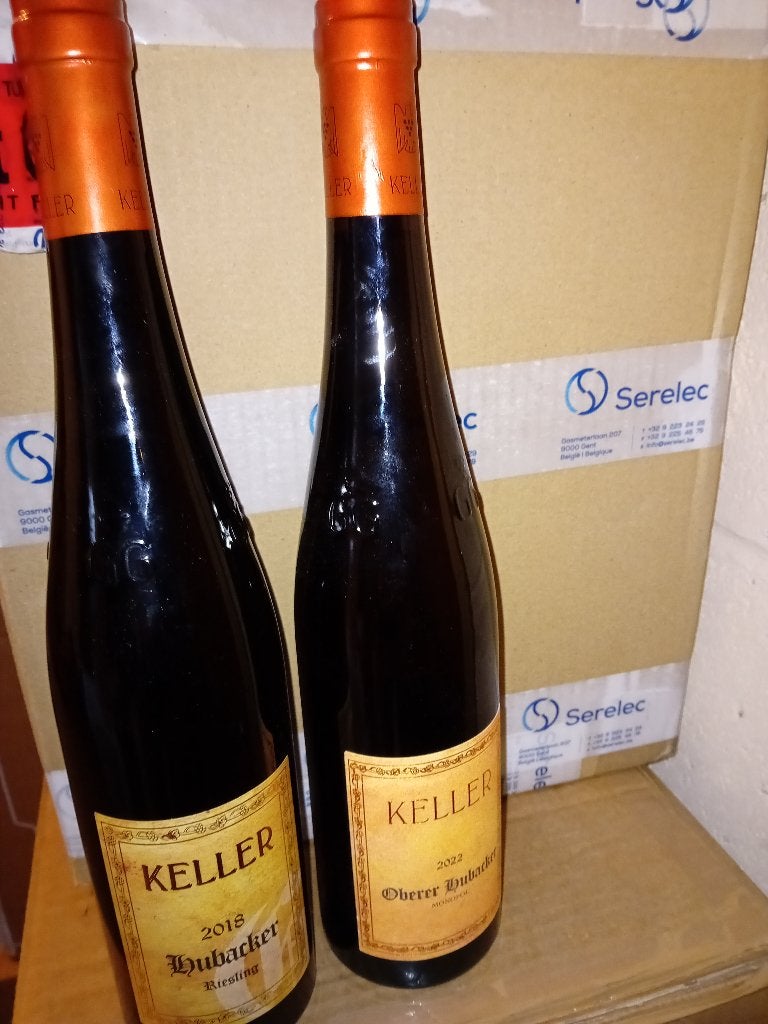 KP Keller Grands Rieslings, Verzamelen, Wijnen, Overige gebieden, Ophalen of Verzenden, Witte wijn, Zo goed als nieuw