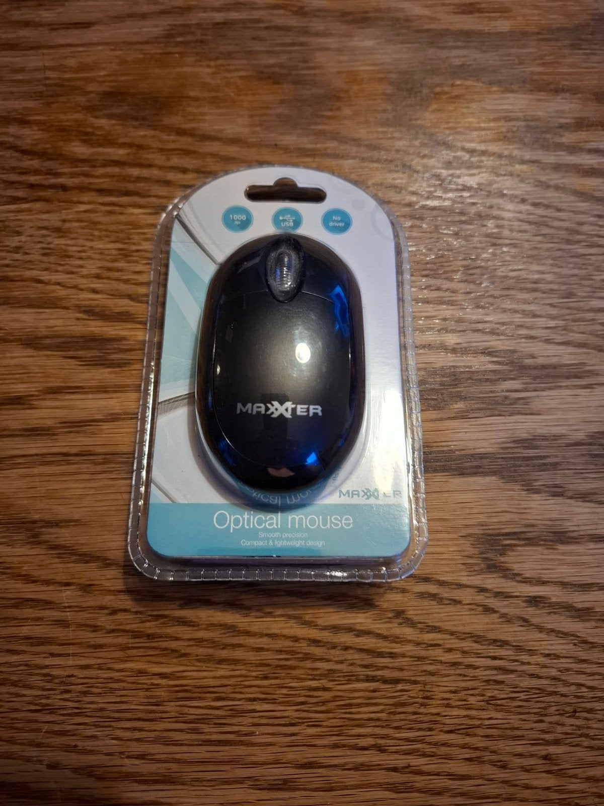 Nieuwe Maxxter optische USB-muis – In verpakking, Computers en Software, Muizen, Ophalen, Rechtshandig, Muis
