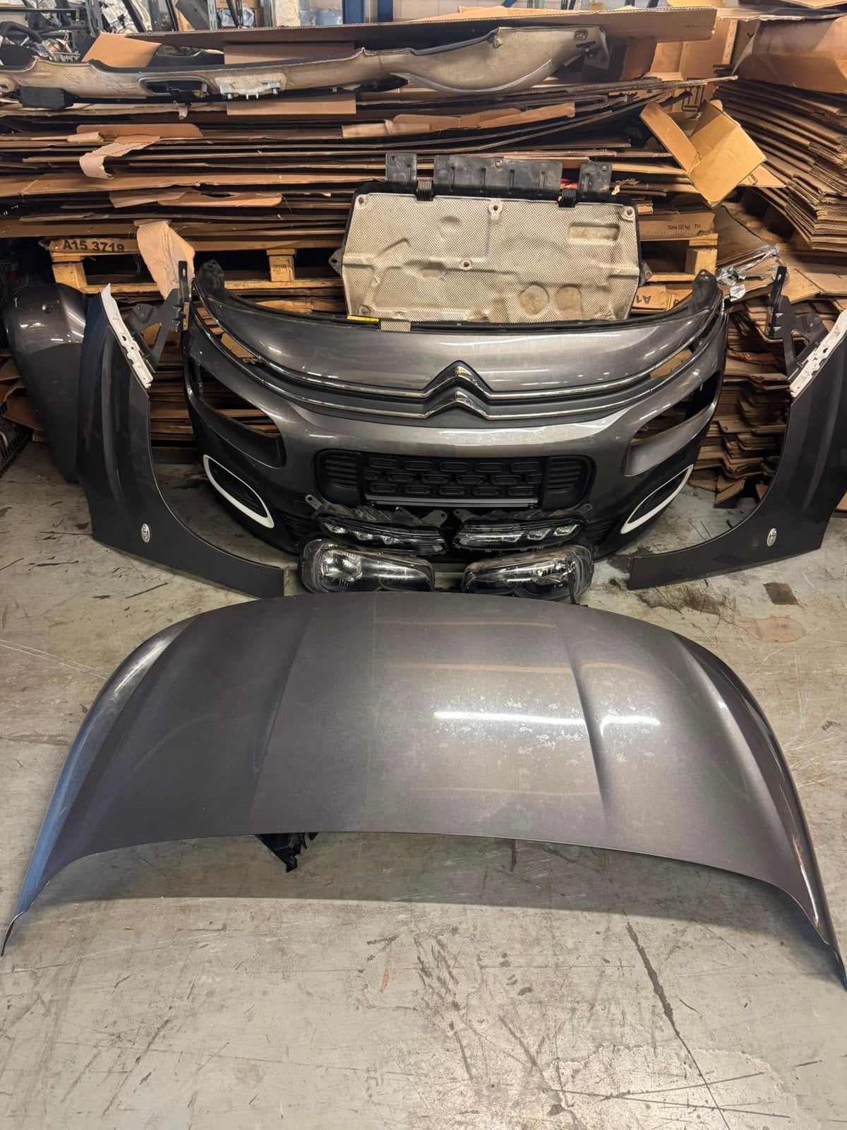 Citroën berlingo voorkop front compleet, Enlèvement ou Envoi, Utilisé, Citroën, Capot moteur
