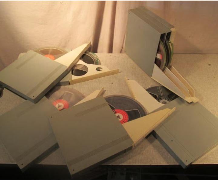 8 prima bandrecorder Tapes - 18cm, Ophalen of Verzenden, Onderdeel, Met banden