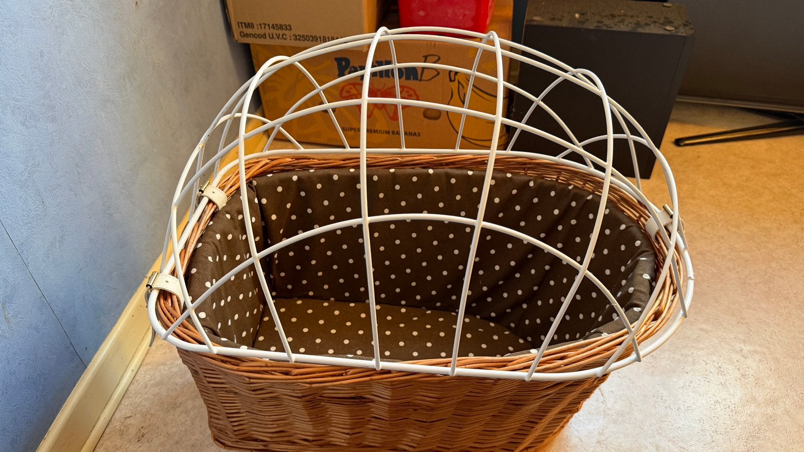 Panier de transport pour vélo Aumüller L 56 x l 36 x H 50 cm, Vélos & Vélomoteurs, Enlèvement, Comme neuf