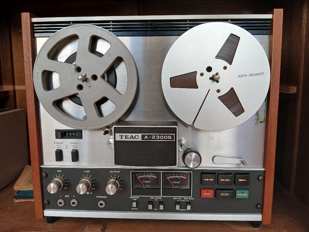 Bandopnemer deck TEAC A-2300S, Enlèvement, Magnétophone, Avec bandes