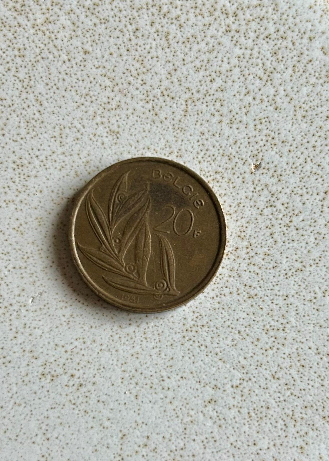 Piece Belge de 20 francs de 1980, Enlèvement ou Envoi, Autre, Série