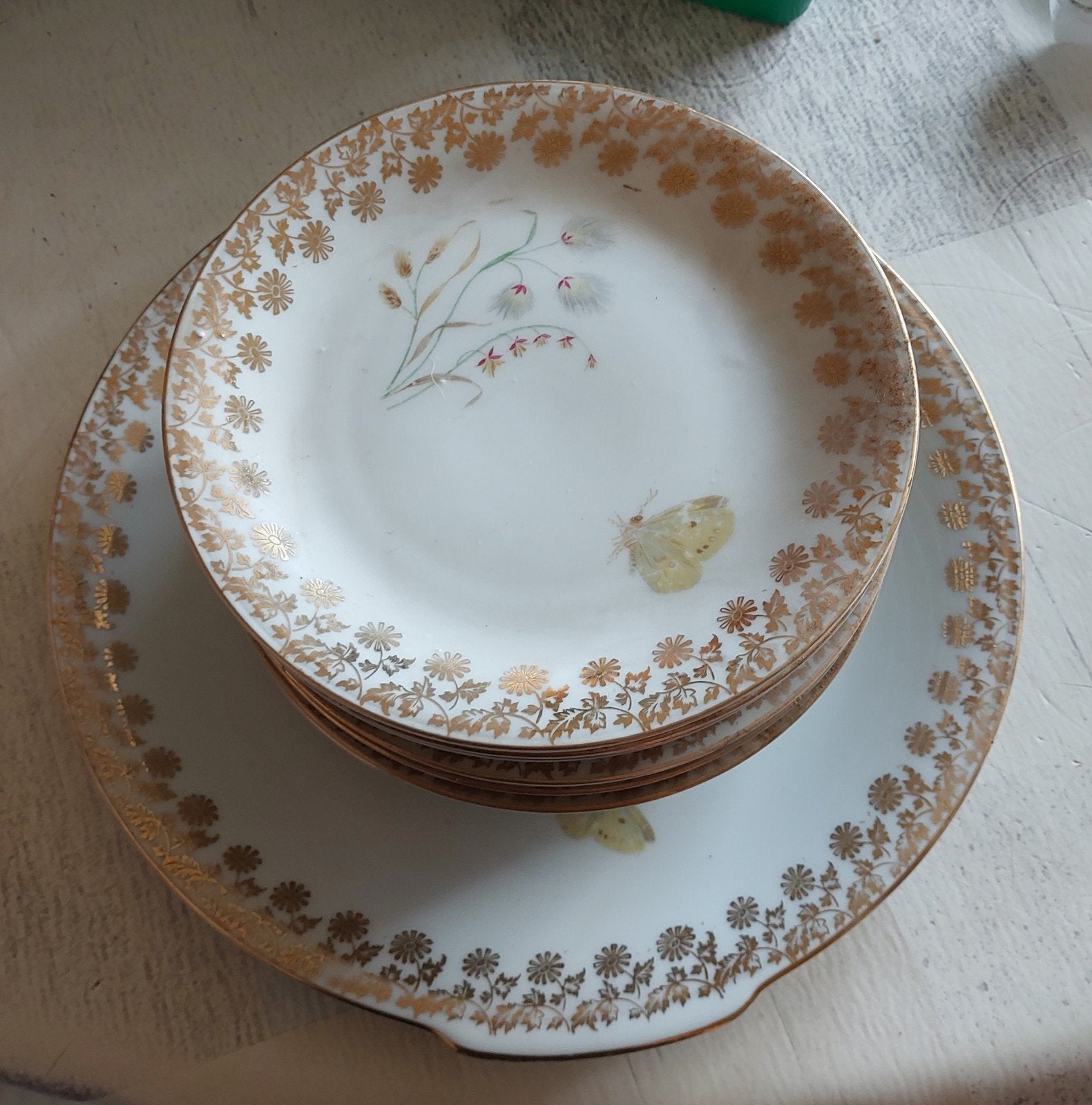 Vintage servies, Ophalen