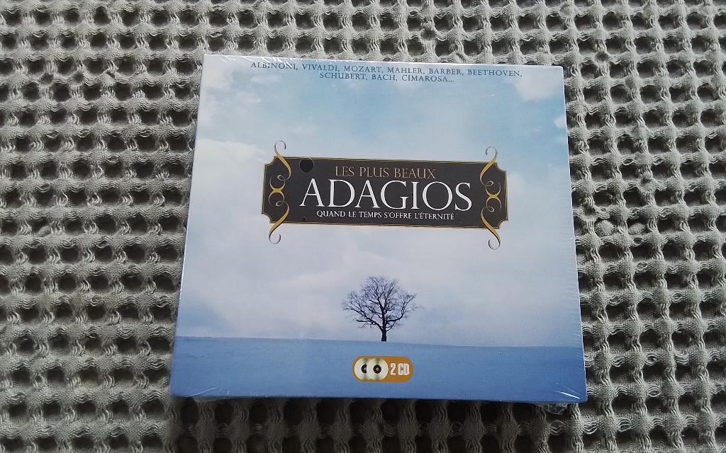 Nieuw Les plus beaux adagios 2 CD's, Ophalen of Verzenden, Nieuw in verpakking