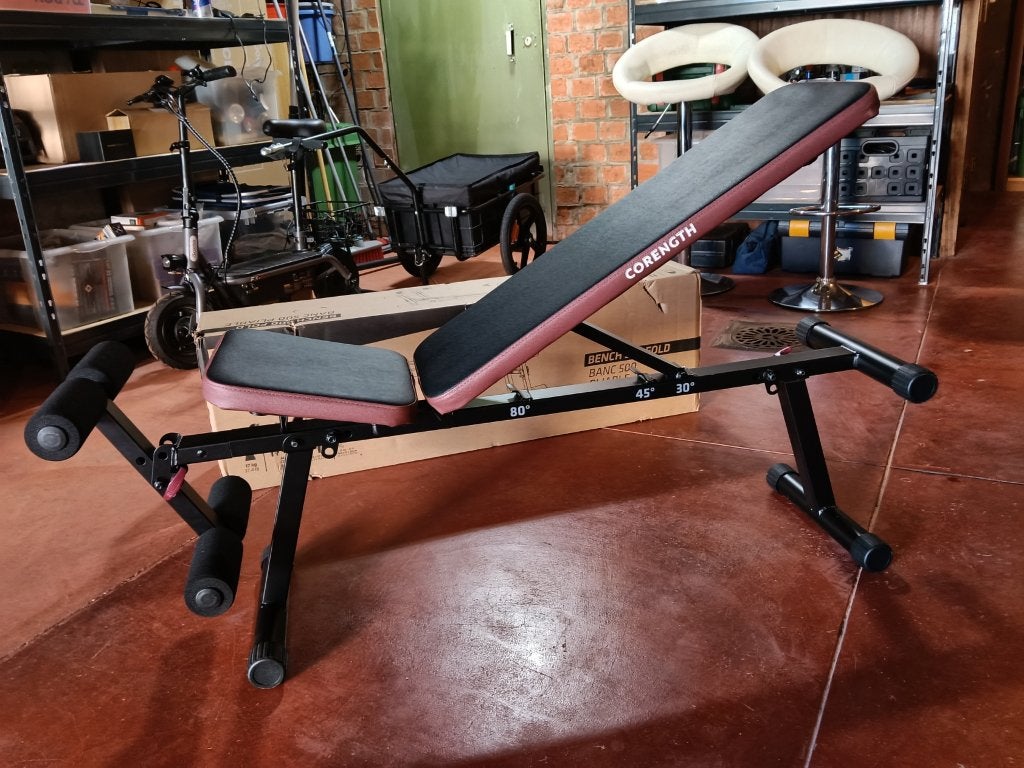 banc de fitness, Enlèvement, Comme neuf, Dos, Banc d'exercice