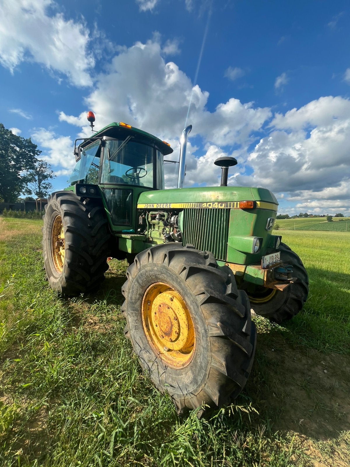 John deere 4040, Enlèvement
