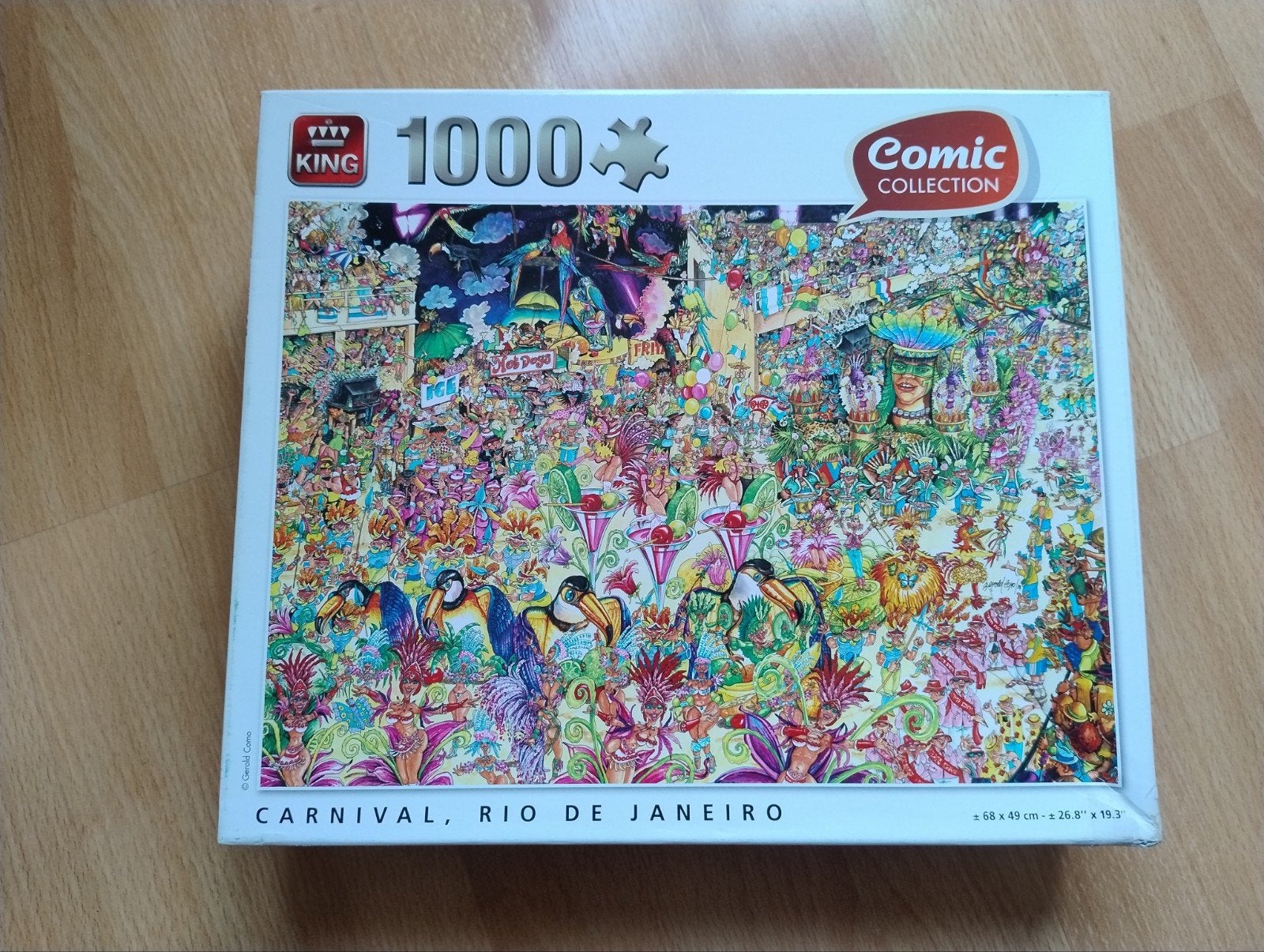 Puzzel King, Ophalen
