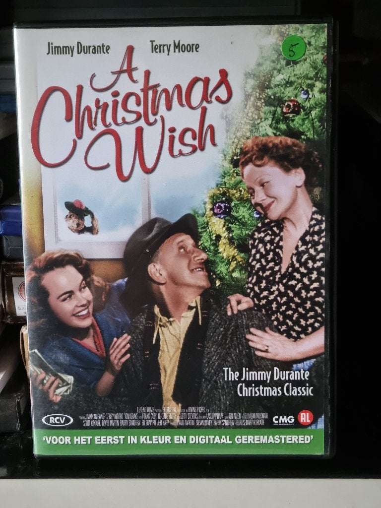 A Christmas Wish, Jimmy Durante, Terry Moore, Cd's en Dvd's, Ophalen of Verzenden, Engels, Nederlands