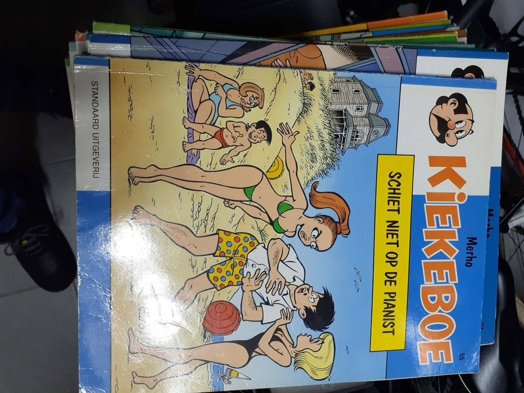 strips Kiekeboe, Boeken, Ophalen, Merho, Zo goed als nieuw, Meerdere stripboeken