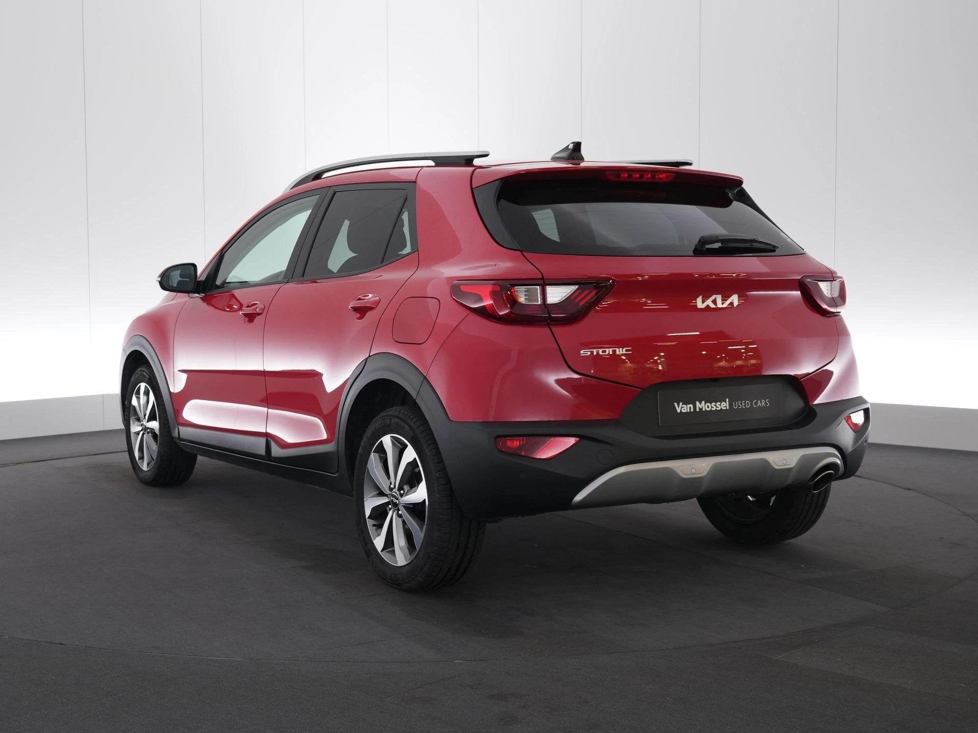 Kia Stonic 1.0 T 100 Style Edition, Autos, Rouge, 710 kg, Entreprise, Boîte manuelle