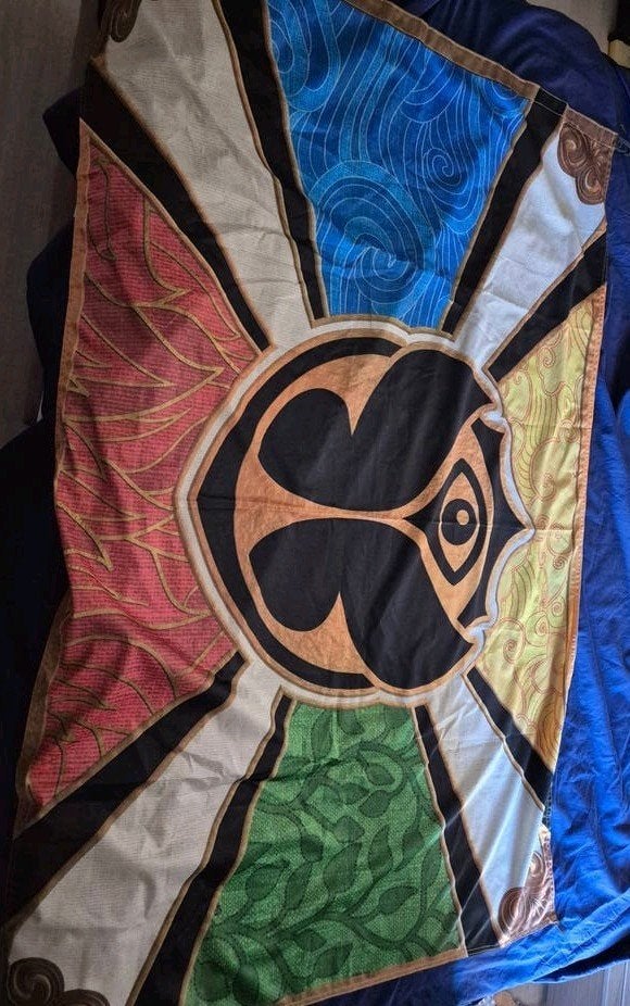 Tomorrowland vlag originele editie, Enlèvement