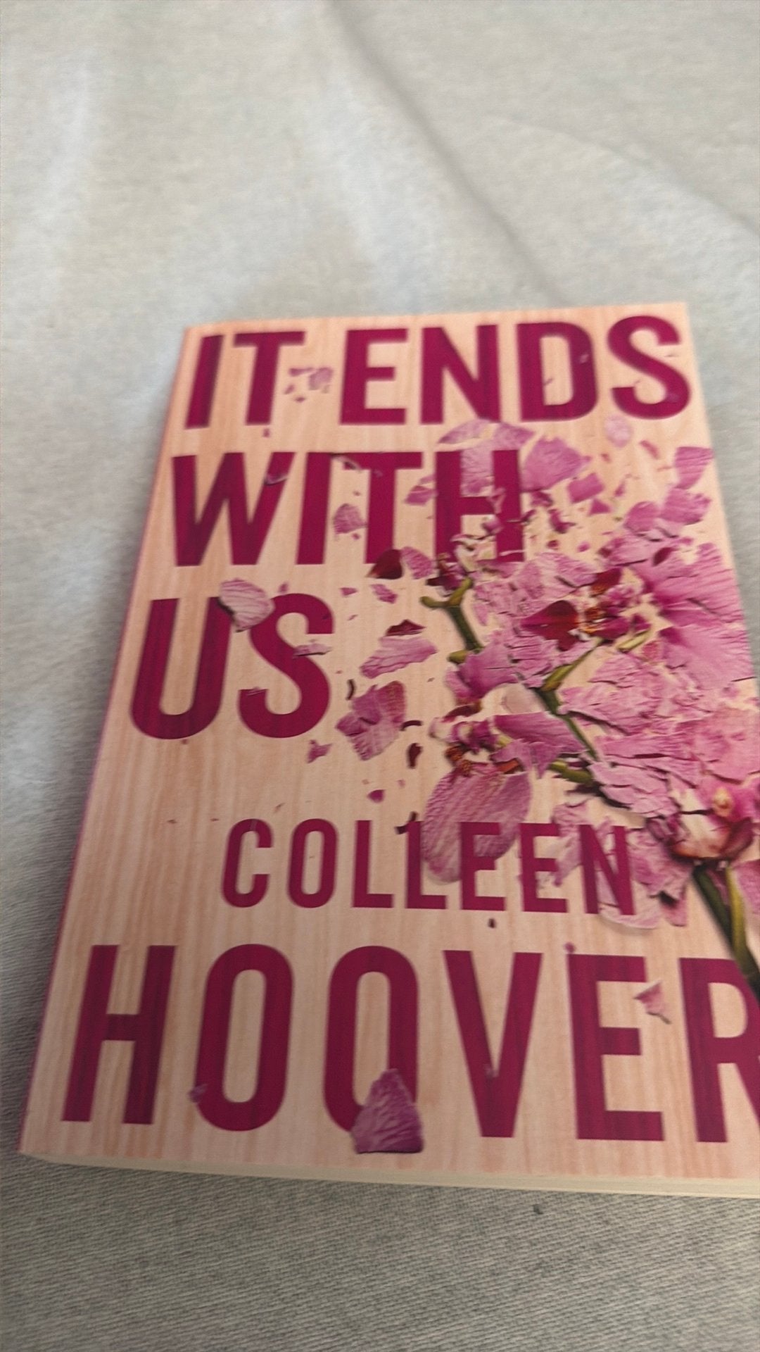 Colleen Hoover - IT ENDS WITH US Engelstalig, Enlèvement ou Envoi, Colleen Hoover