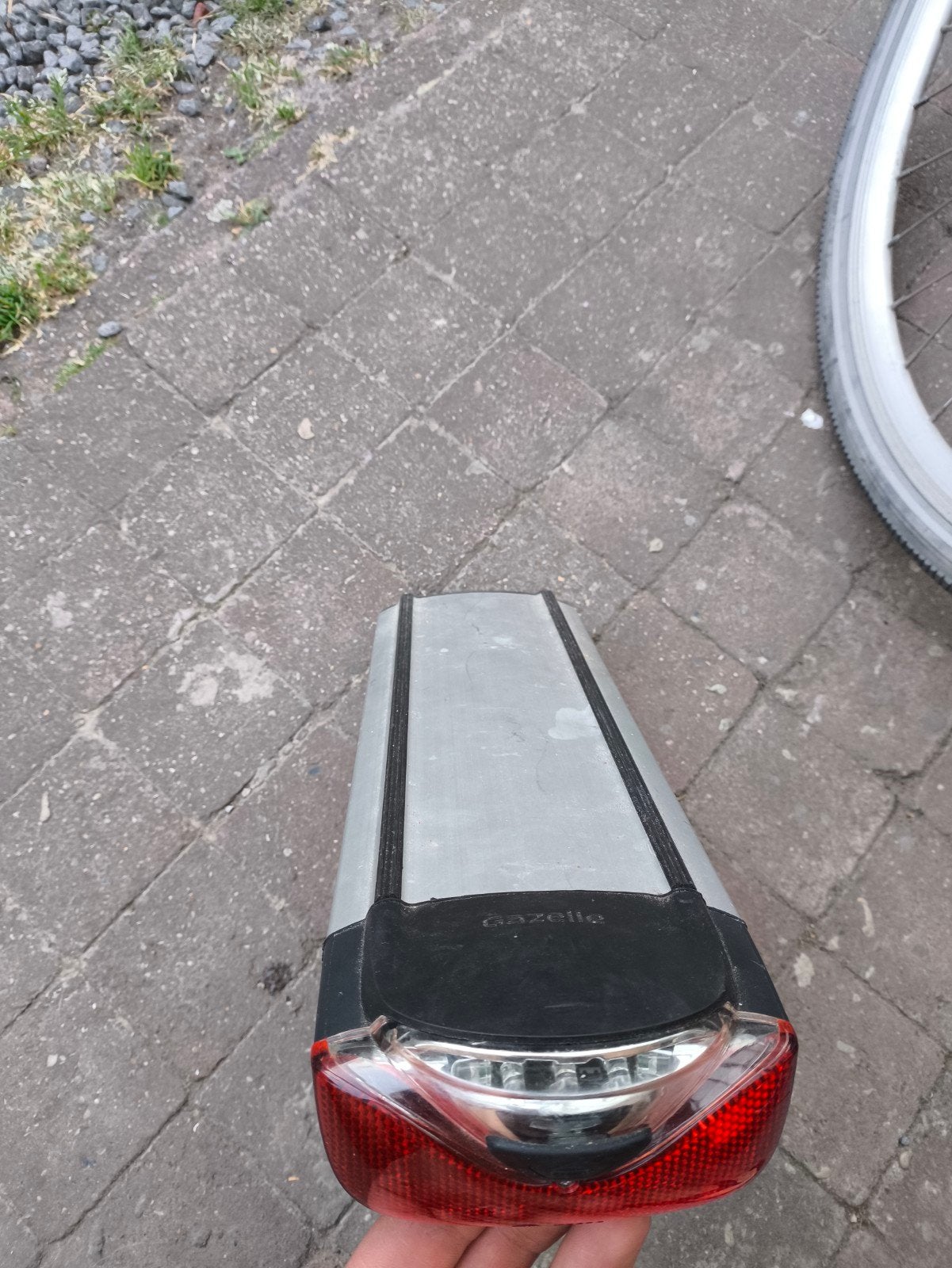Batterij gazelle innergy 'silver', Enlèvement