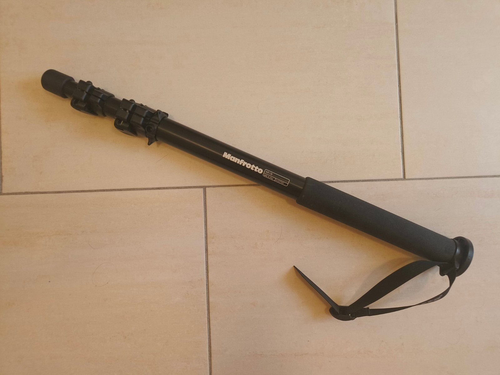 Monopod, Audio, Tv en Foto, Eenpoot, Ophalen of Verzenden, Zo goed als nieuw, Manfrotto