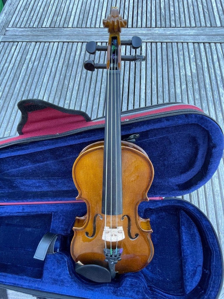 Quasi Nieuwe Viool Stentor SR1500 Student II 1/4 + Koffer, Violon, Comme neuf, Violon 1/4, Enlèvement