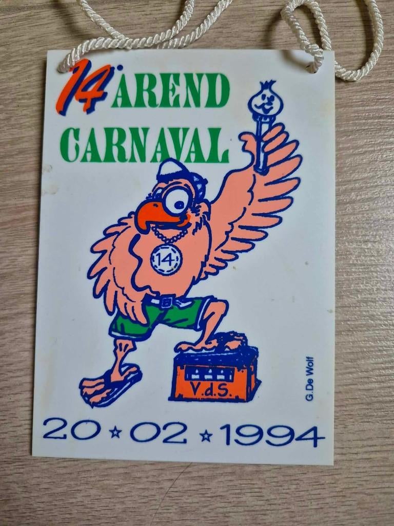 Carnaval Aalst medaille Arend 1994, Ophalen of Verzenden