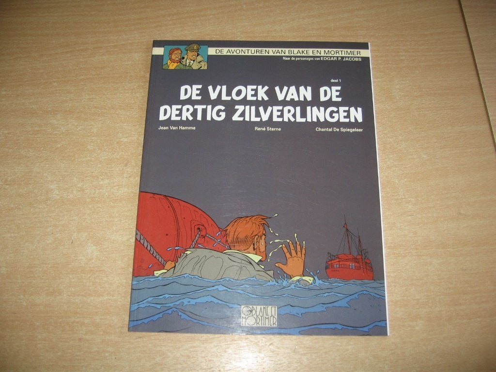 Blake en Mortimer:De vloek van de dertig zilverlingen deel 1, René Sterne en Chantal de Spiegeleer, Eén stripboek, Ophalen of Verzenden