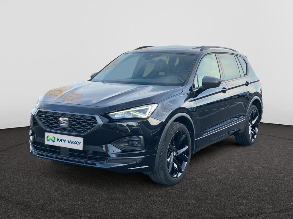 Seat Tarraco Tarraco 1.5 TSI FR DSG (EU6AP), Auto's, Automaat, Overige modellen, Airbags, Zwart