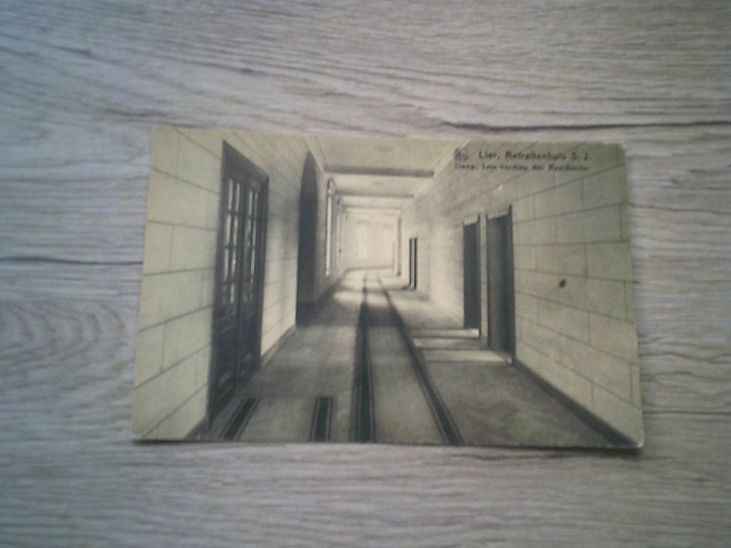 LIER: Retraitenhuis, S.J. - Gang 1e verdiep der Residentie, Ophalen of Verzenden, Voor 1920, Gelopen, Antwerpen