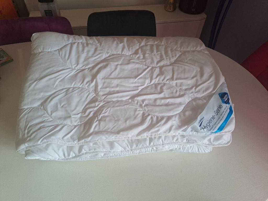 Donsdeken 1 persoon, Ophalen
