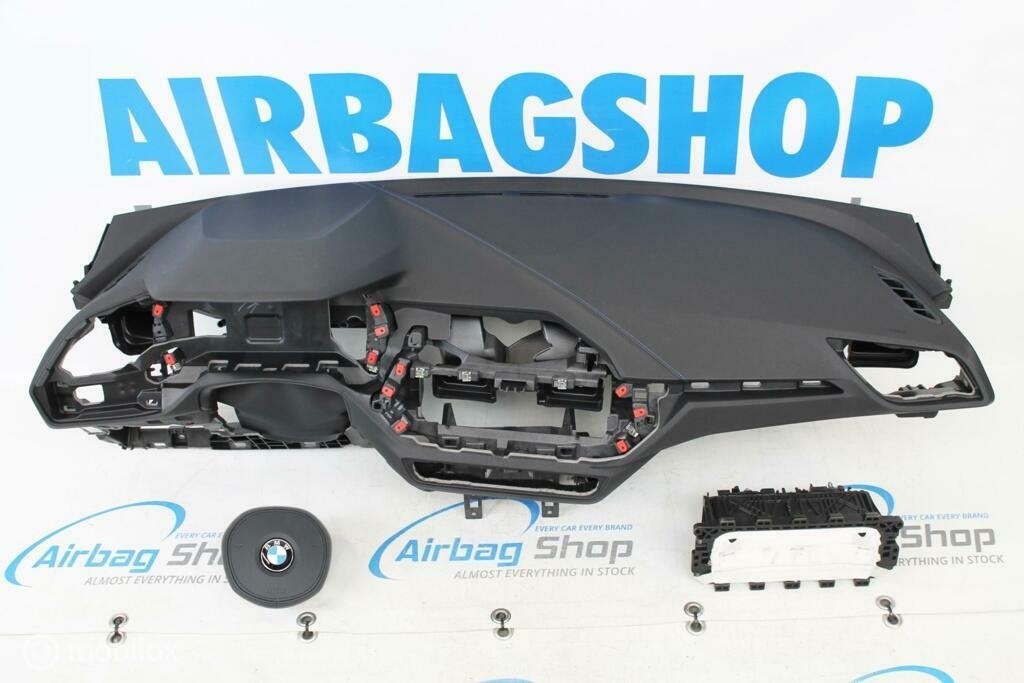 Airbag kit Tableau de bord M couture bleu BMW 2 serie F44, Enlèvement ou Envoi, Utilisé