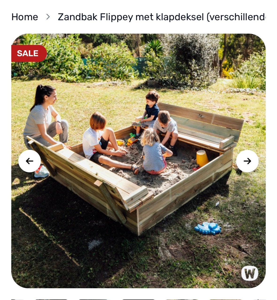 Zandbak, Enlèvement, Neuf