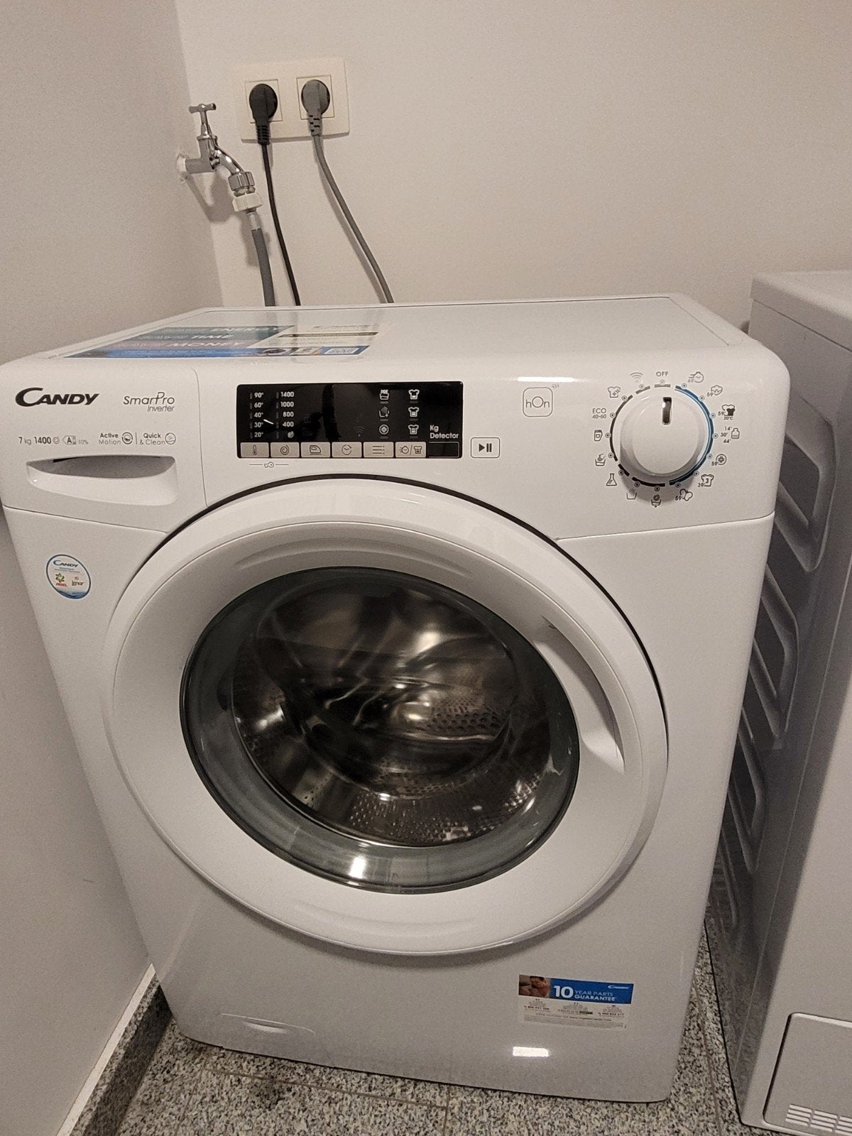 Te koop: nette en goedwerkende Candy wasmachine van 7kg, Elektronische apparatuur, Ophalen