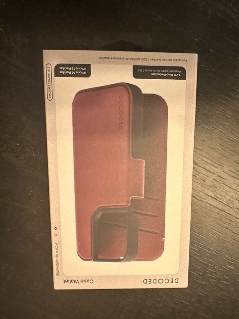 Te Koop nieuwe bookcover  iPhone 14 pro max, Ophalen, IPhone 14 Pro Max, Overige merken, Bruin