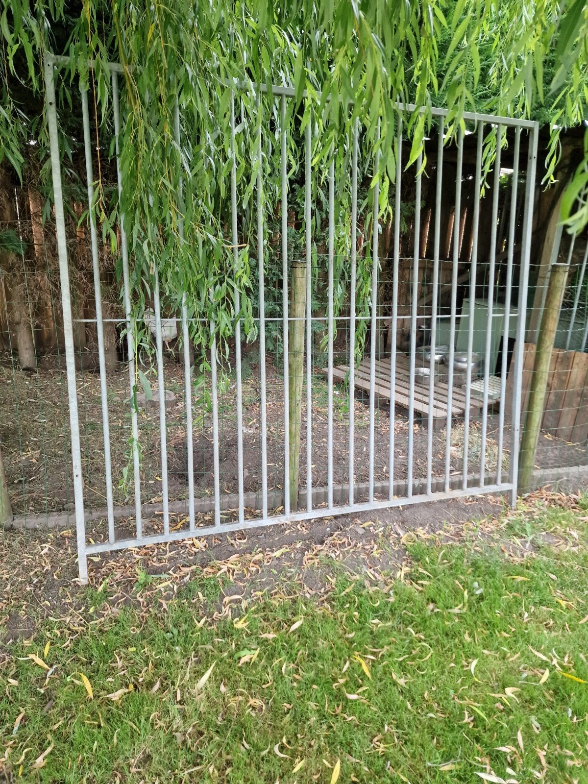 Metalen paneel ren 2 m op 2 m, Ophalen