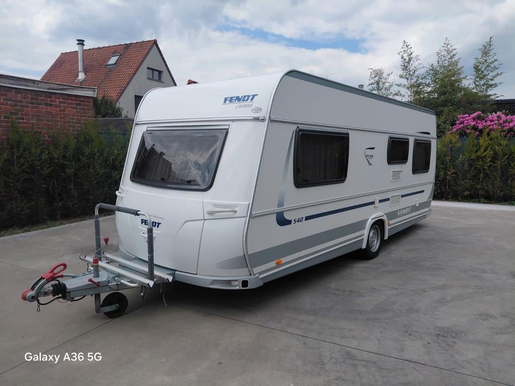 #Topstaat# caravan Fendt -2010- met moover -  1ste eigenaar, Bedrijf, Fietsenrek, Fendt