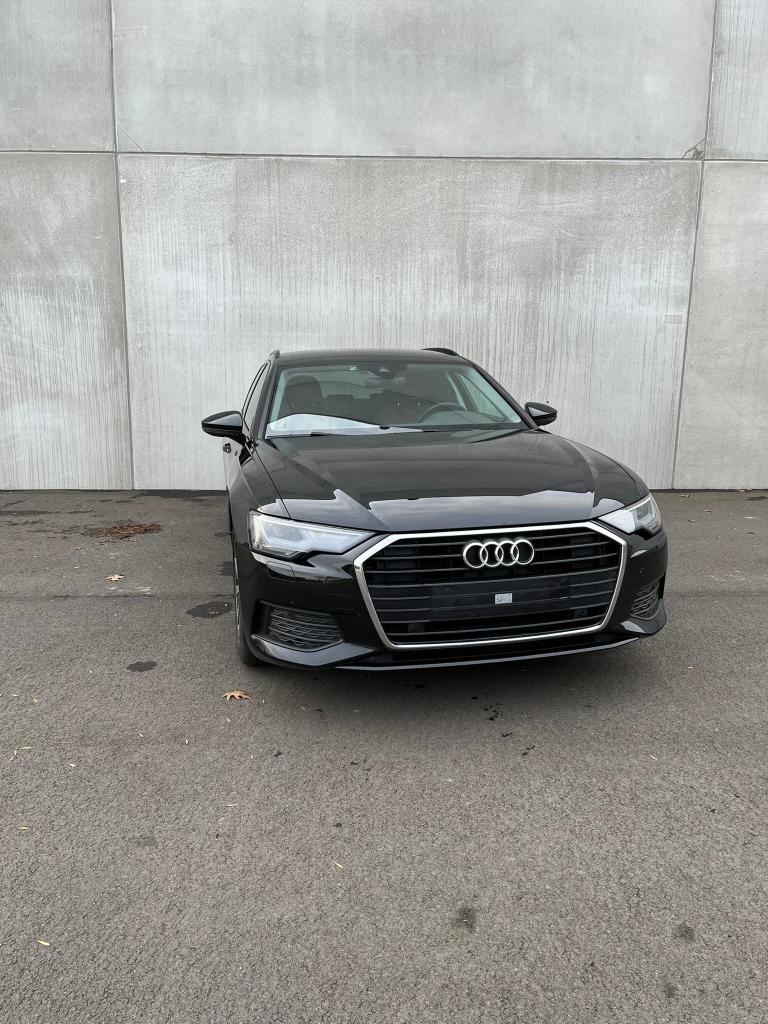 AUDI A6 AVANT / LEDER / AUTOM. / ZETEL VERW., Auto's, Audi, 1780 kg, Euro 6, 2000 kg, Zwart
