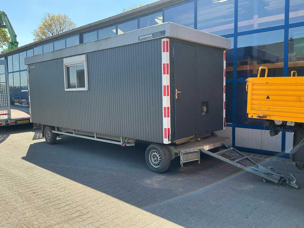 2009 Kuiper ASS2 Schaftwagen/bouwkeet, Gebruikt