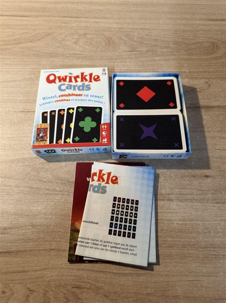 qwirkle cards - 999 games - s6436, Envoi, Comme neuf