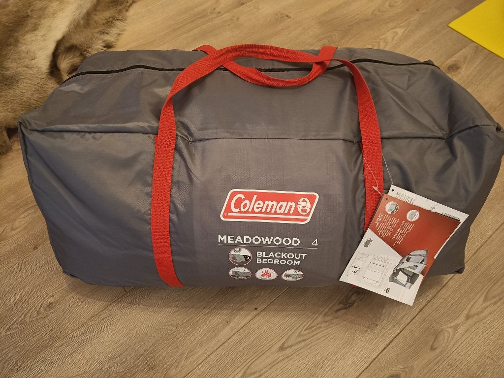 Coleman Meadowood 4 Blackout - nooit gebruikt, Enlèvement, Comme neuf, Jusqu'à 4